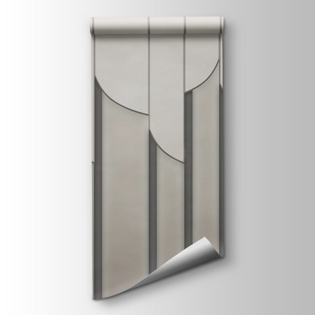 Curved cream ridges — product view