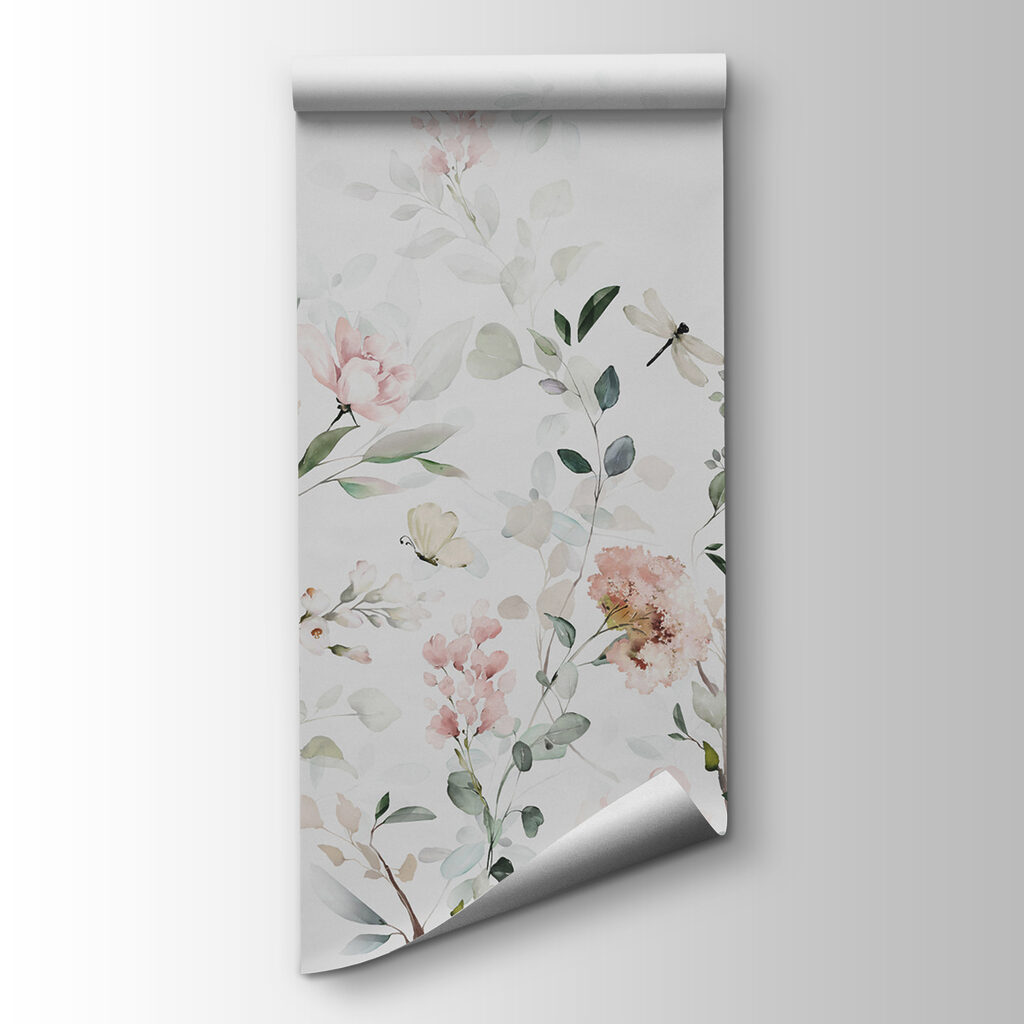 Pale pink flower sprigs — product view