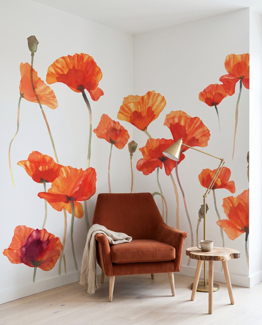 Poppies Standing Tall — interior 3