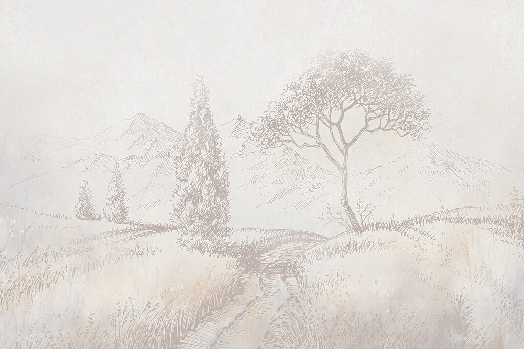 Path between trees — full design
