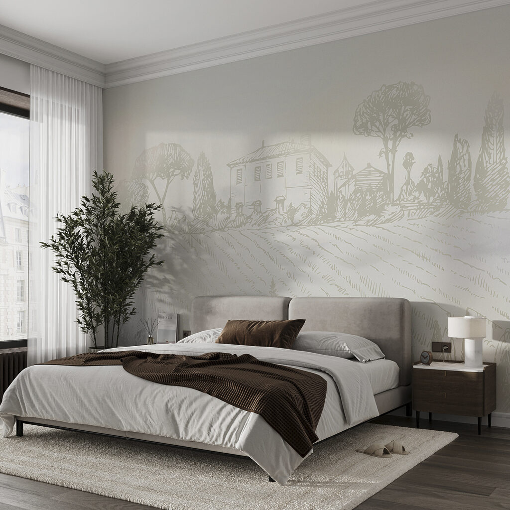 Villa above a vineyard — interior 1