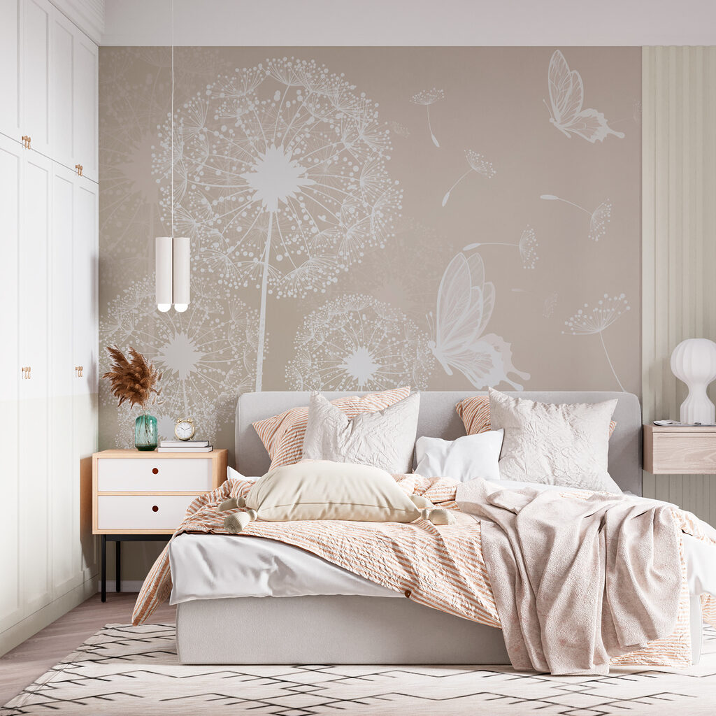 Butterflies and dandelions — interior 1