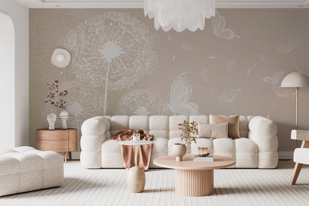 Butterflies and dandelions — interior 2