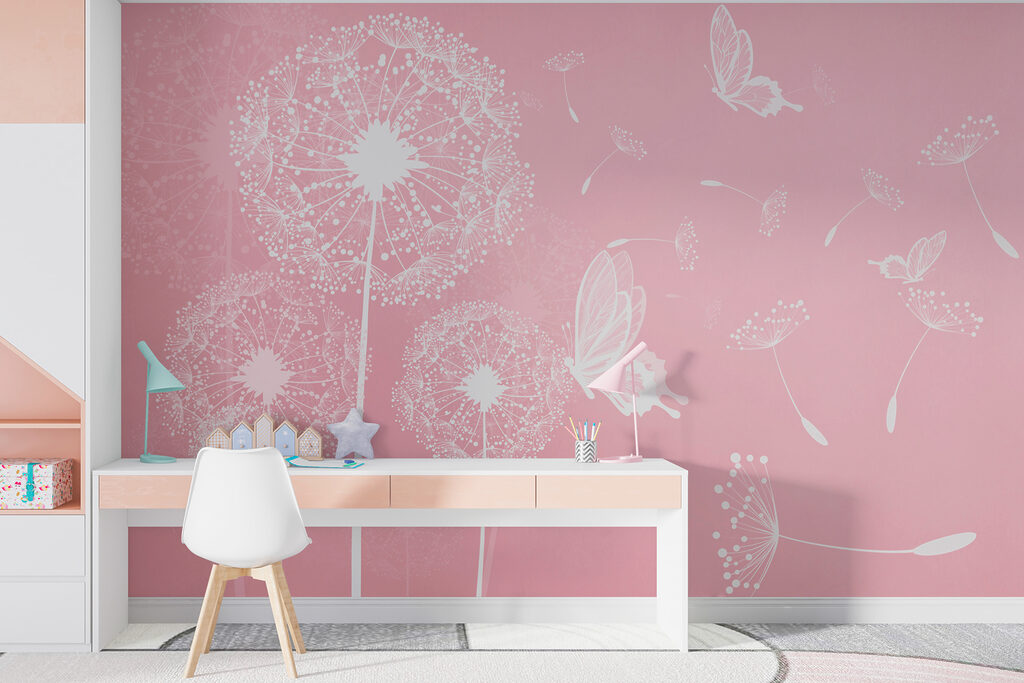 Dandelions and Butterflies — interior 1