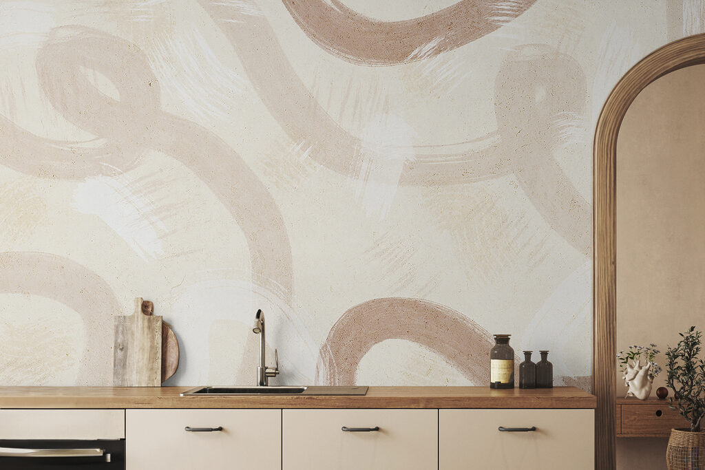 Broad painted curls — interior 1