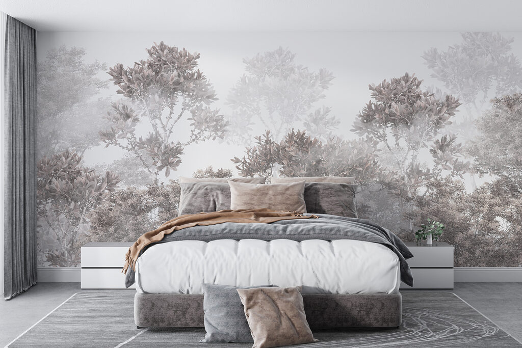 Treetops in the mist — interior 2