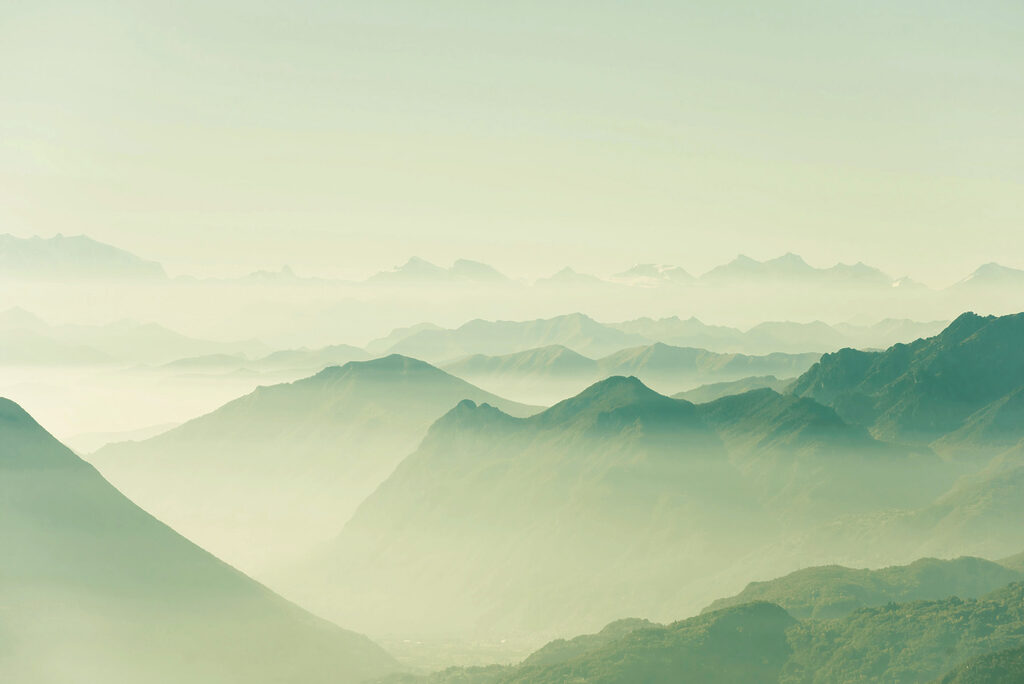 Mountain Haze Layers — full design