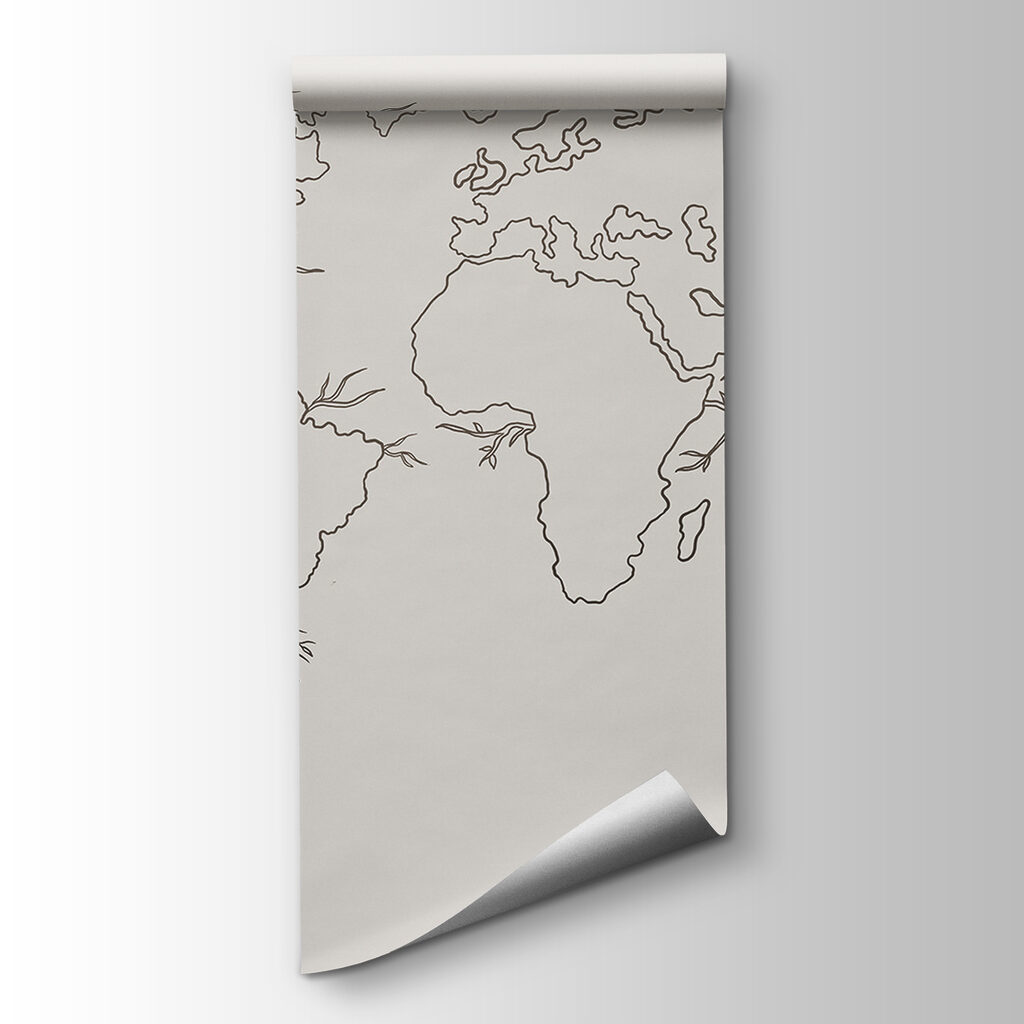 World map in branches — product view