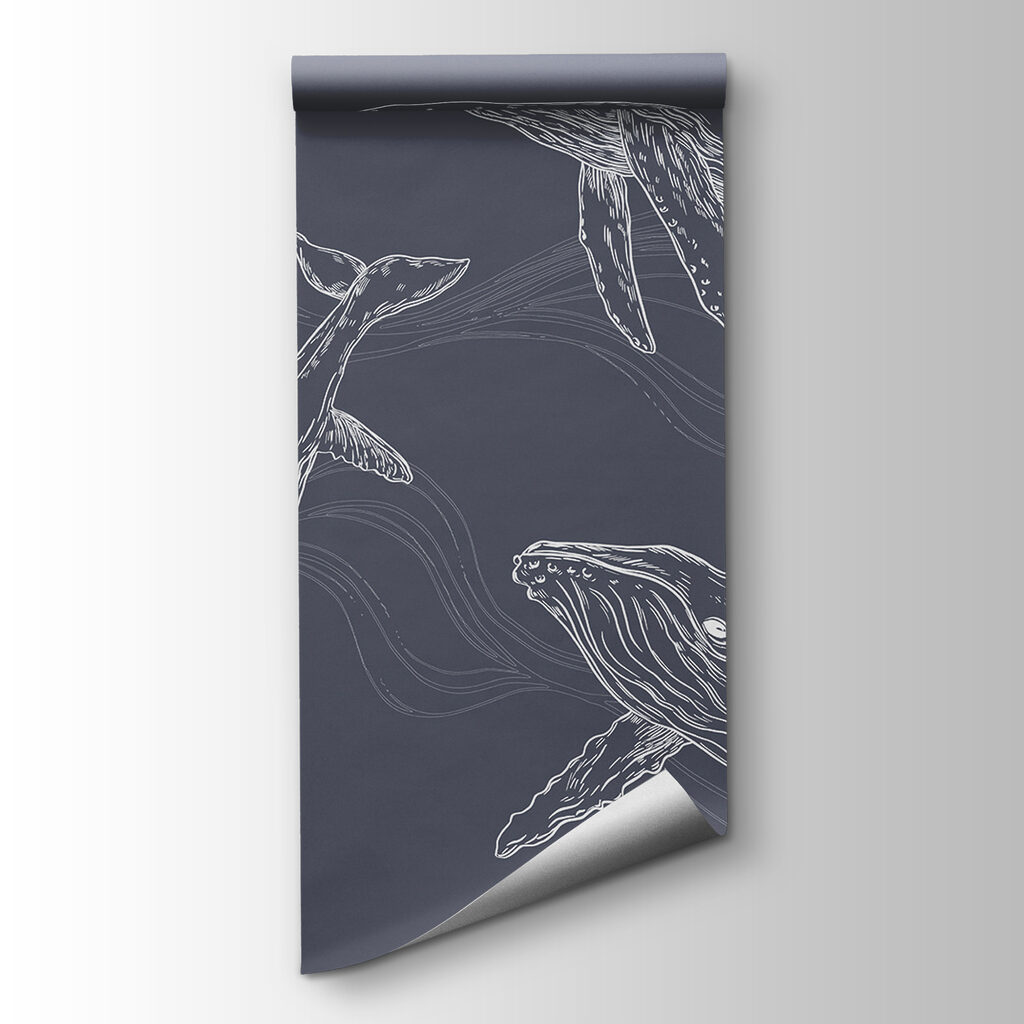 Whales in Fine Lines — product view