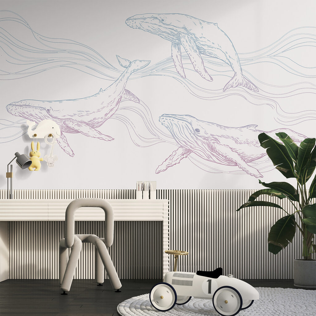 Whales in Fine Lines — interior 2