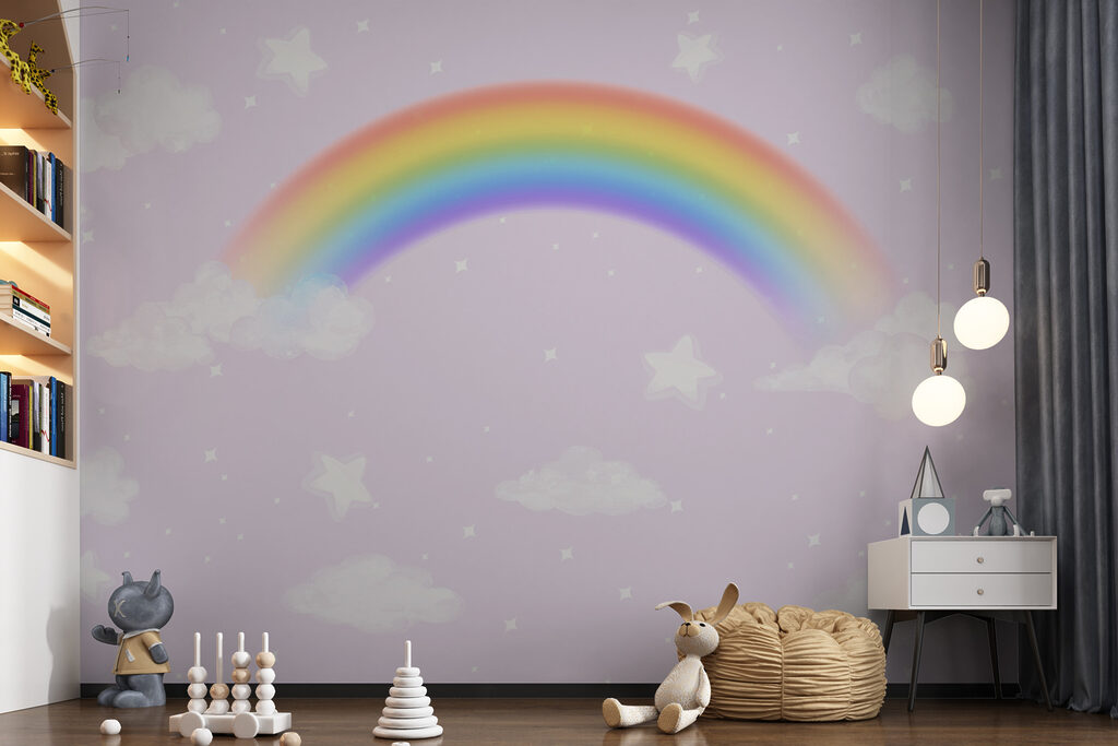 Rainbow among stars — interior 1