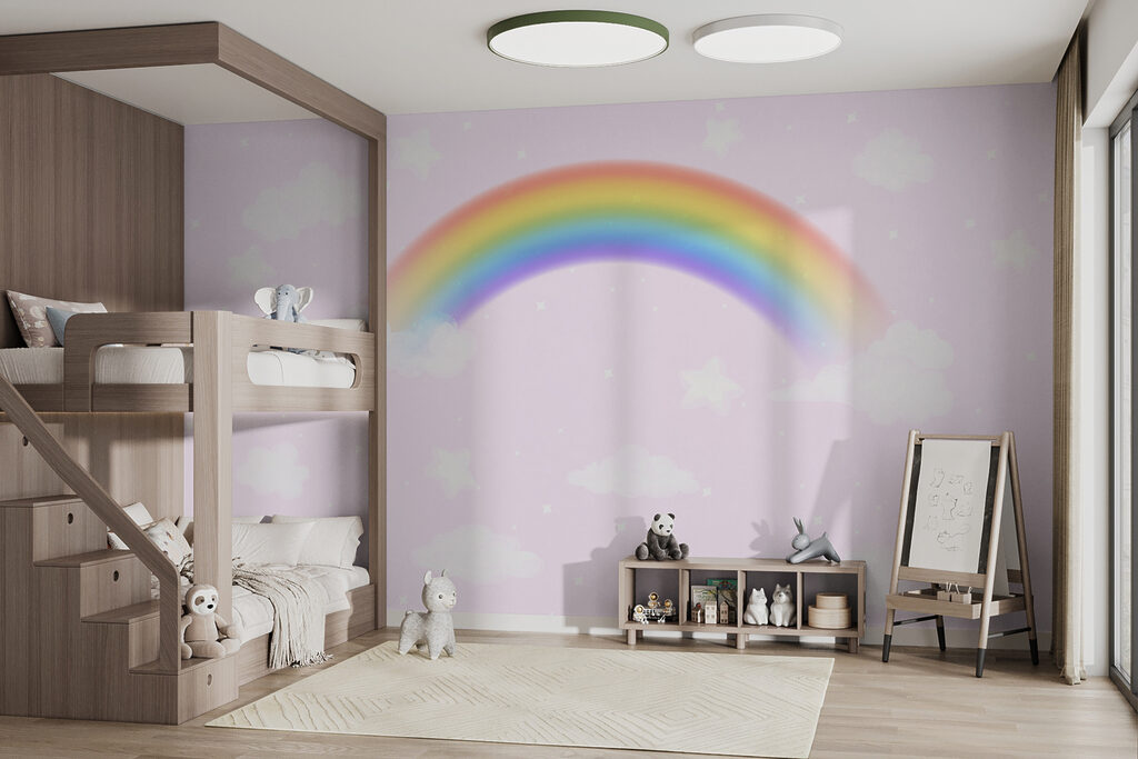 Rainbow among stars — interior 2
