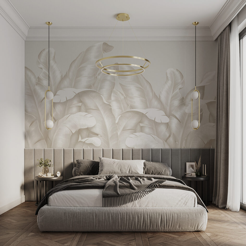Large pale leaves — interior 2
