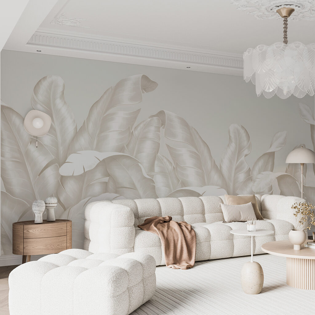 Large pale leaves — interior 3