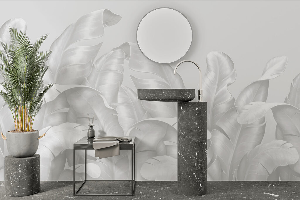 Banana Leaves in Mist — interior 3
