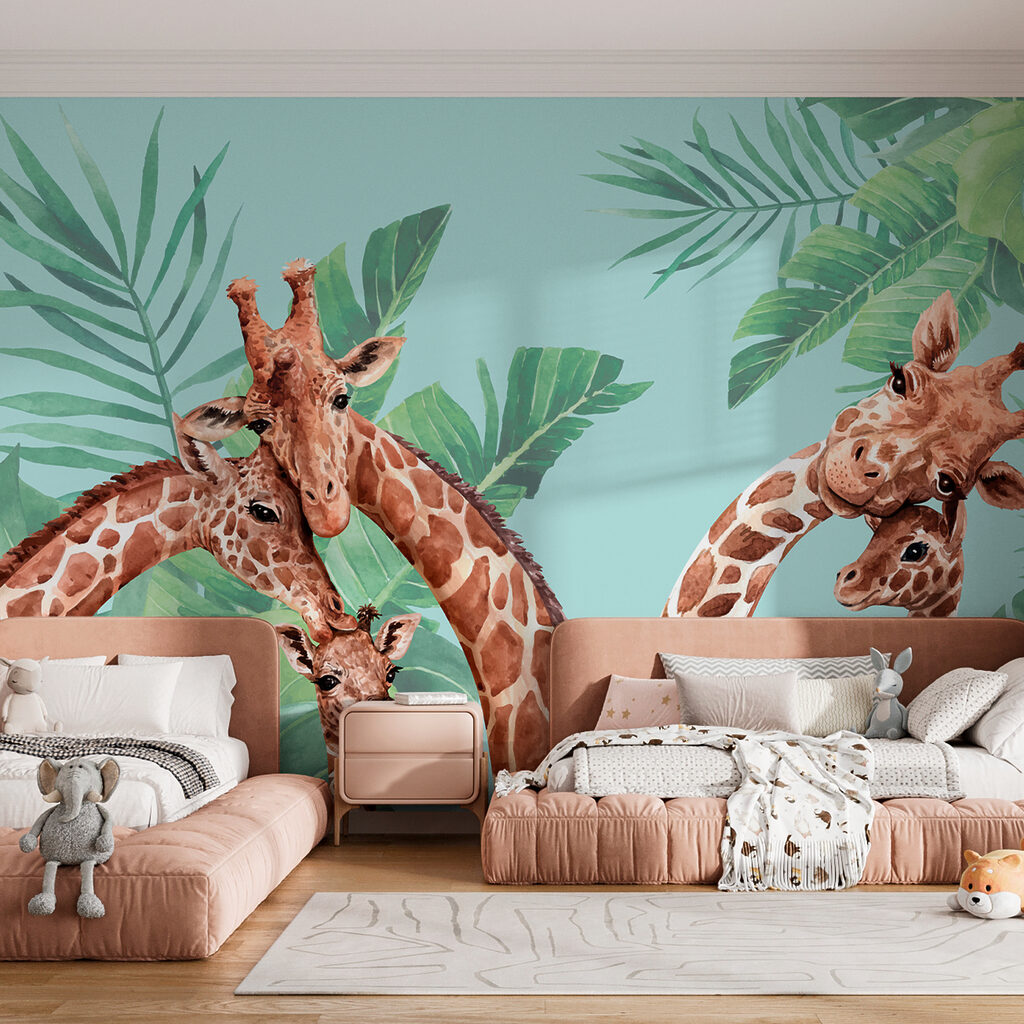 Giraffe Gathering — interior 2