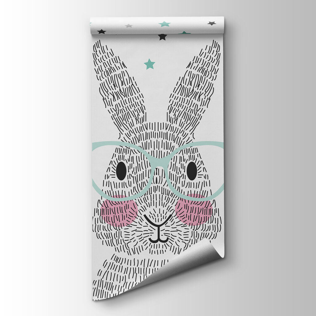 Rabbit with glasses — product view