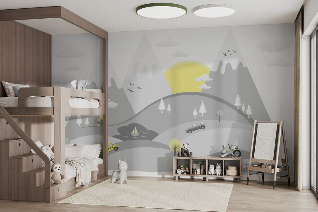 Cars on mountain roads — interior 1