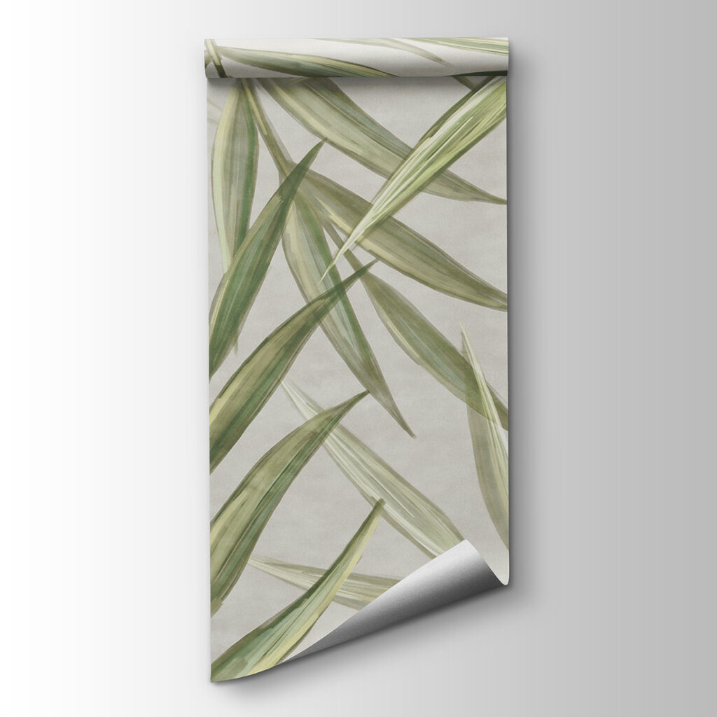 Narrow leaves crossing diagonally — product view