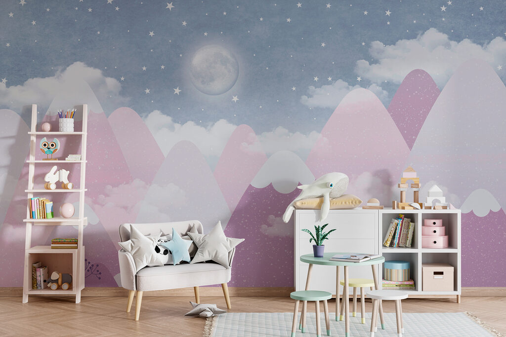 Moon Above Little Mountains — interior 1