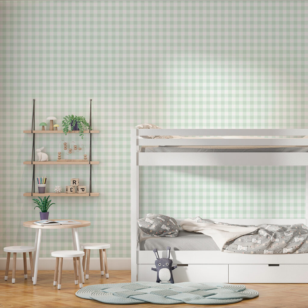 Small squares pattern — interior 2