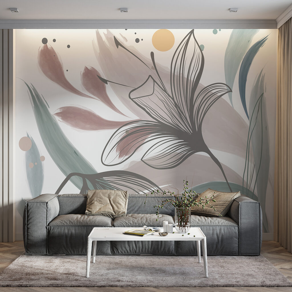 Flowers in Lines — interior 2