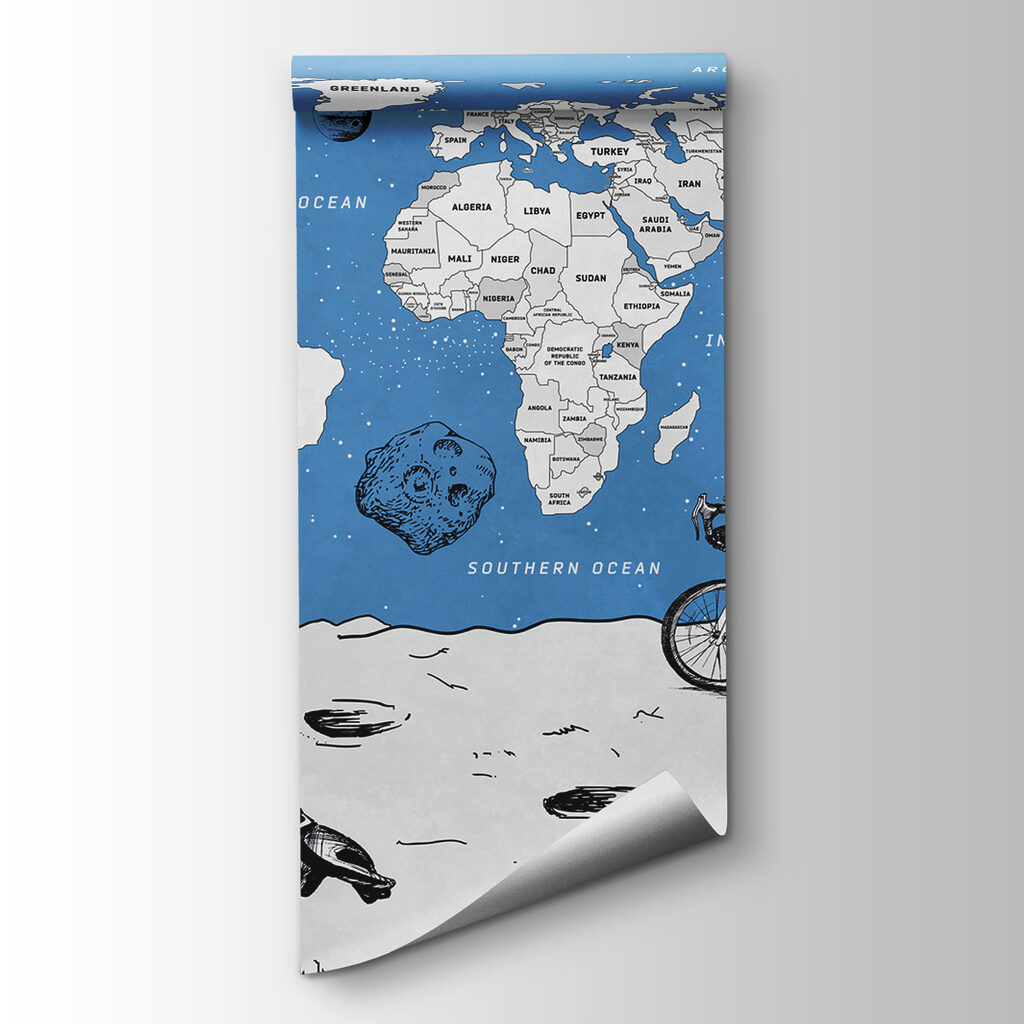 Moon Explorers Map — product view