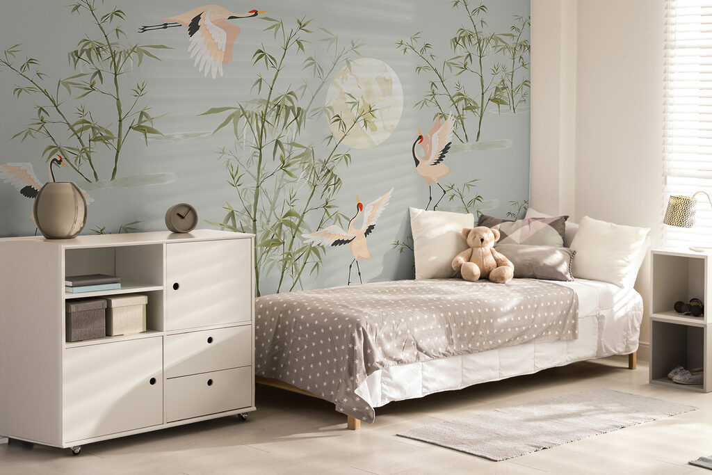 Cranes in Bamboo — interior 4