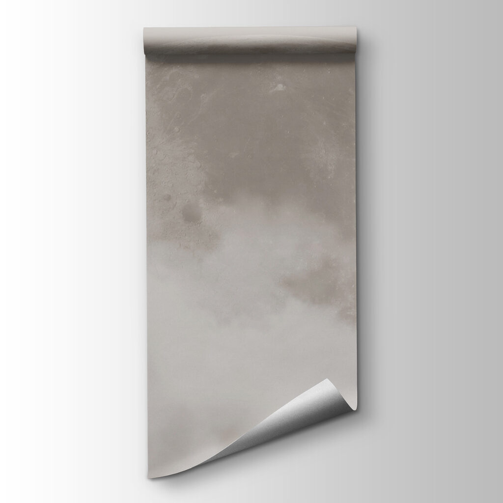 Moon behind the clouds — product view