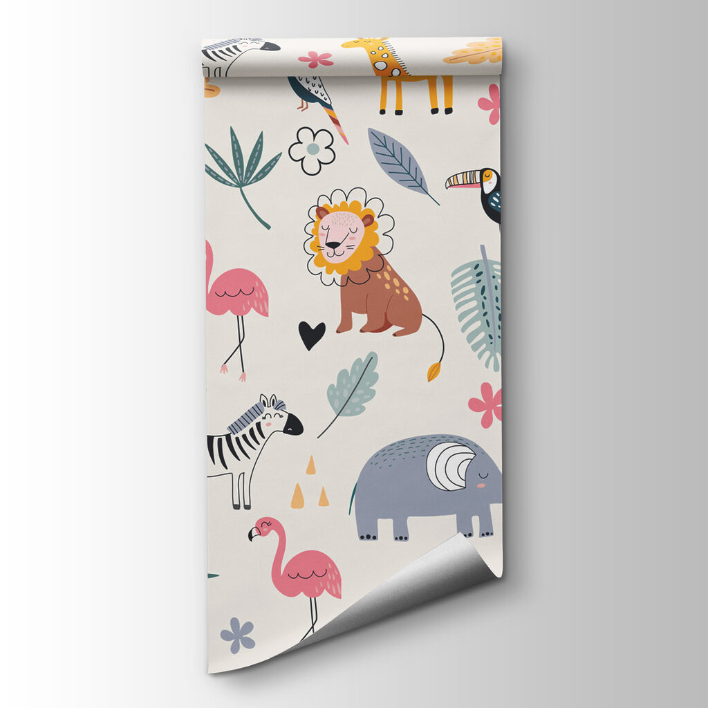 Playful safari animals — product view