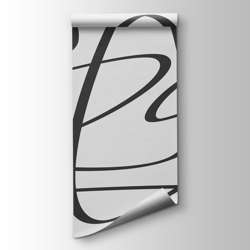 Loose black loops — product view
