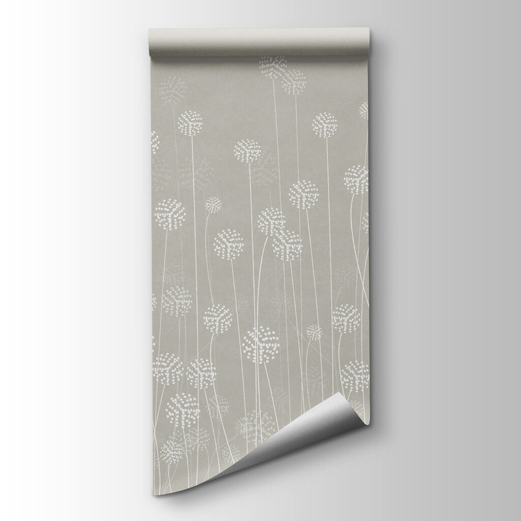 Flower heads on stems — product view