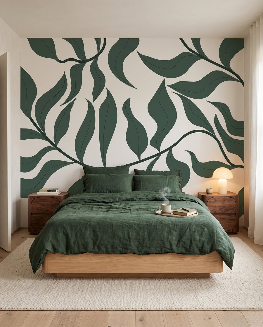 Wavy leaf branches — interior 2