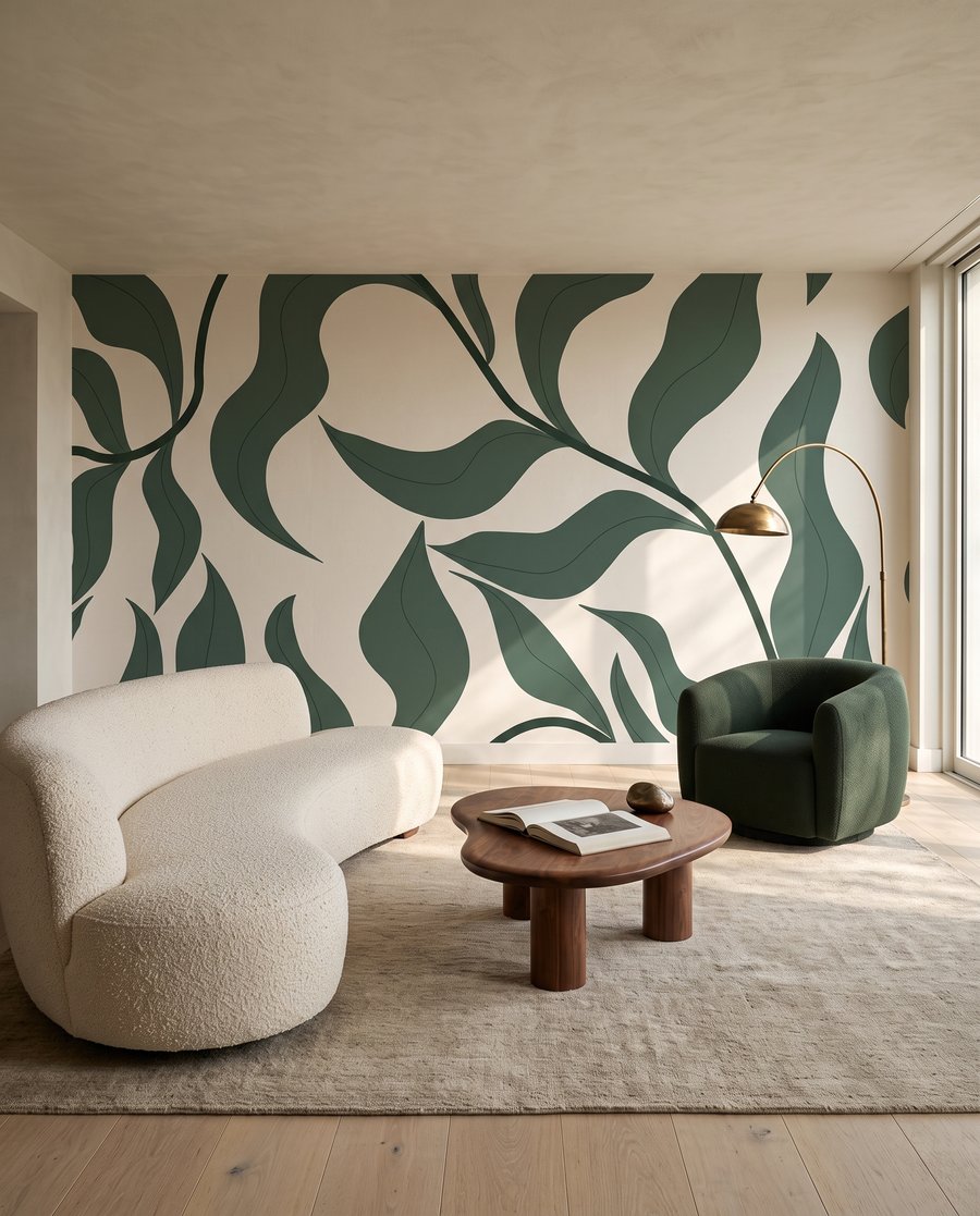 Wavy leaf branches — interior 5