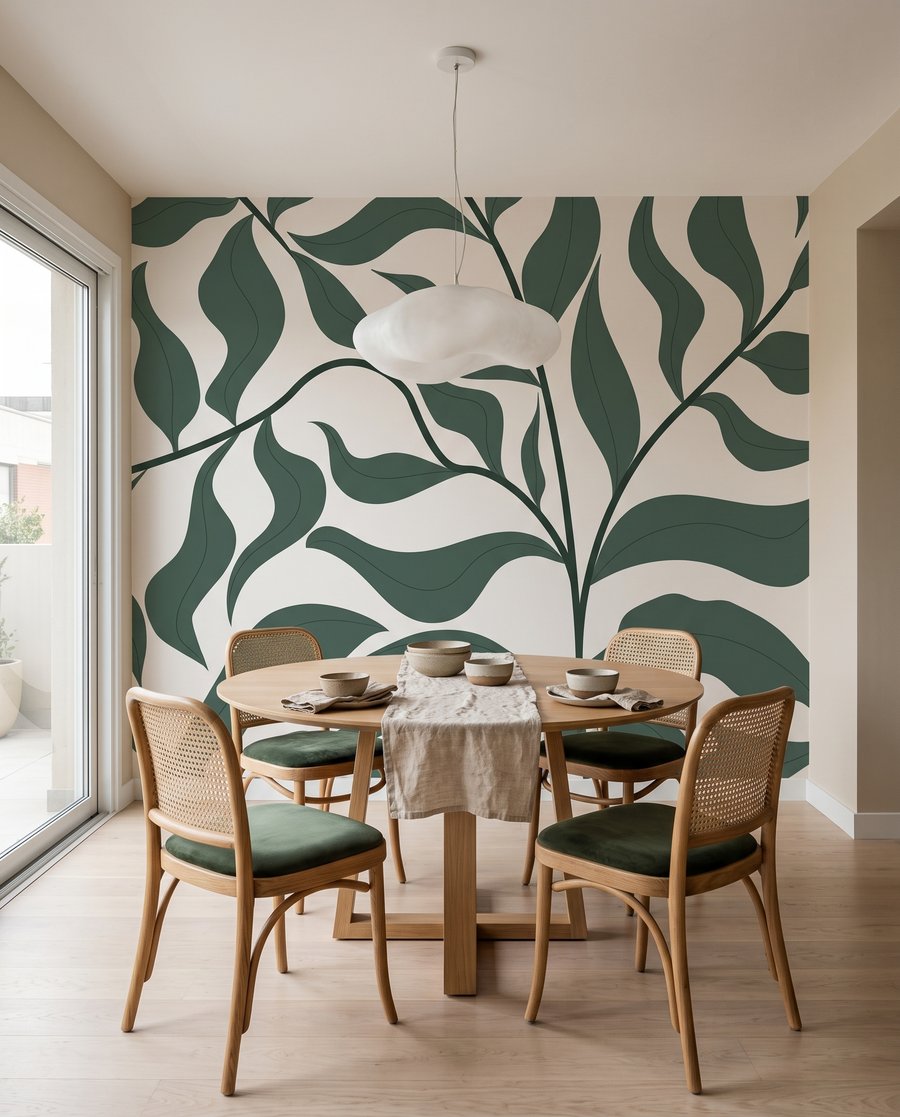 Wavy leaf branches — interior 7