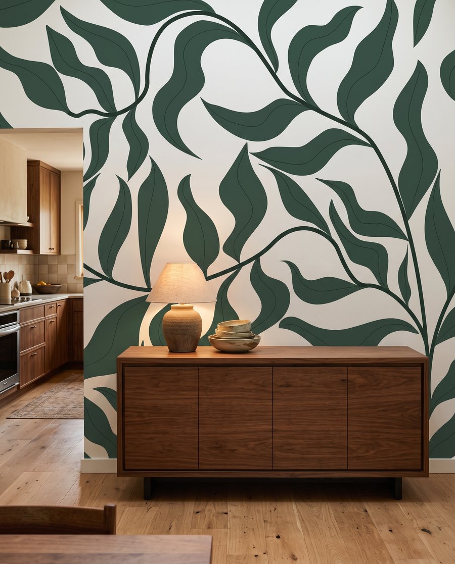 Wavy leaf branches — interior 8