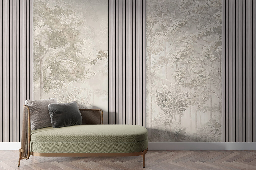 Woodland between slats — interior 3
