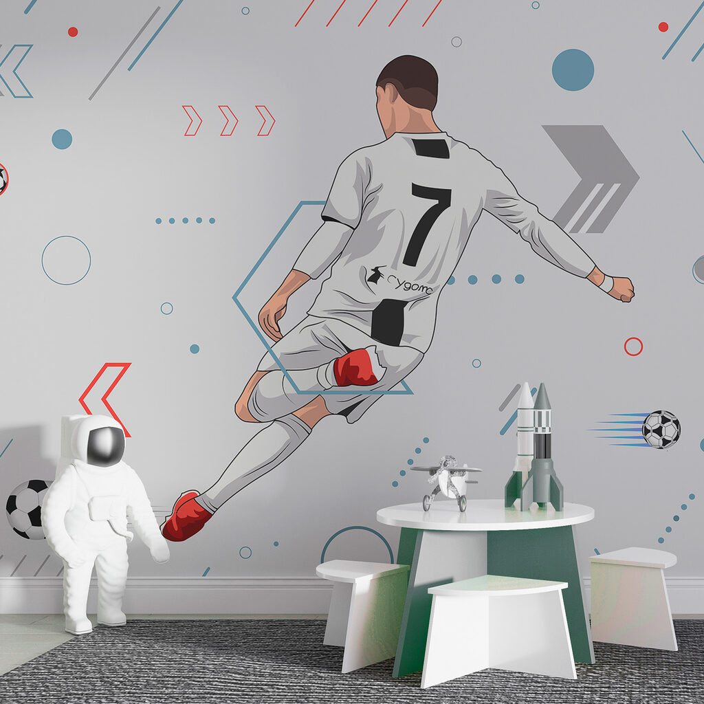 Ready for the Goal in an interior