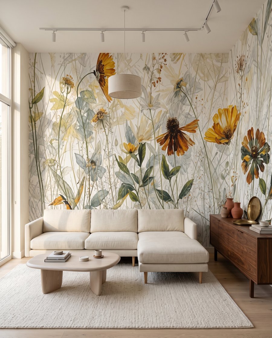 Wildflower Light in an interior