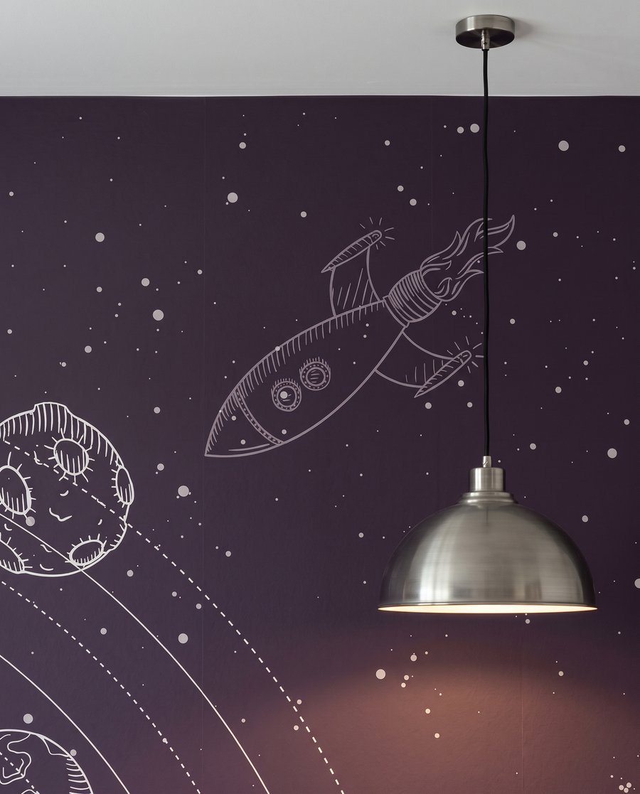 Astronaut in Orbit — detail