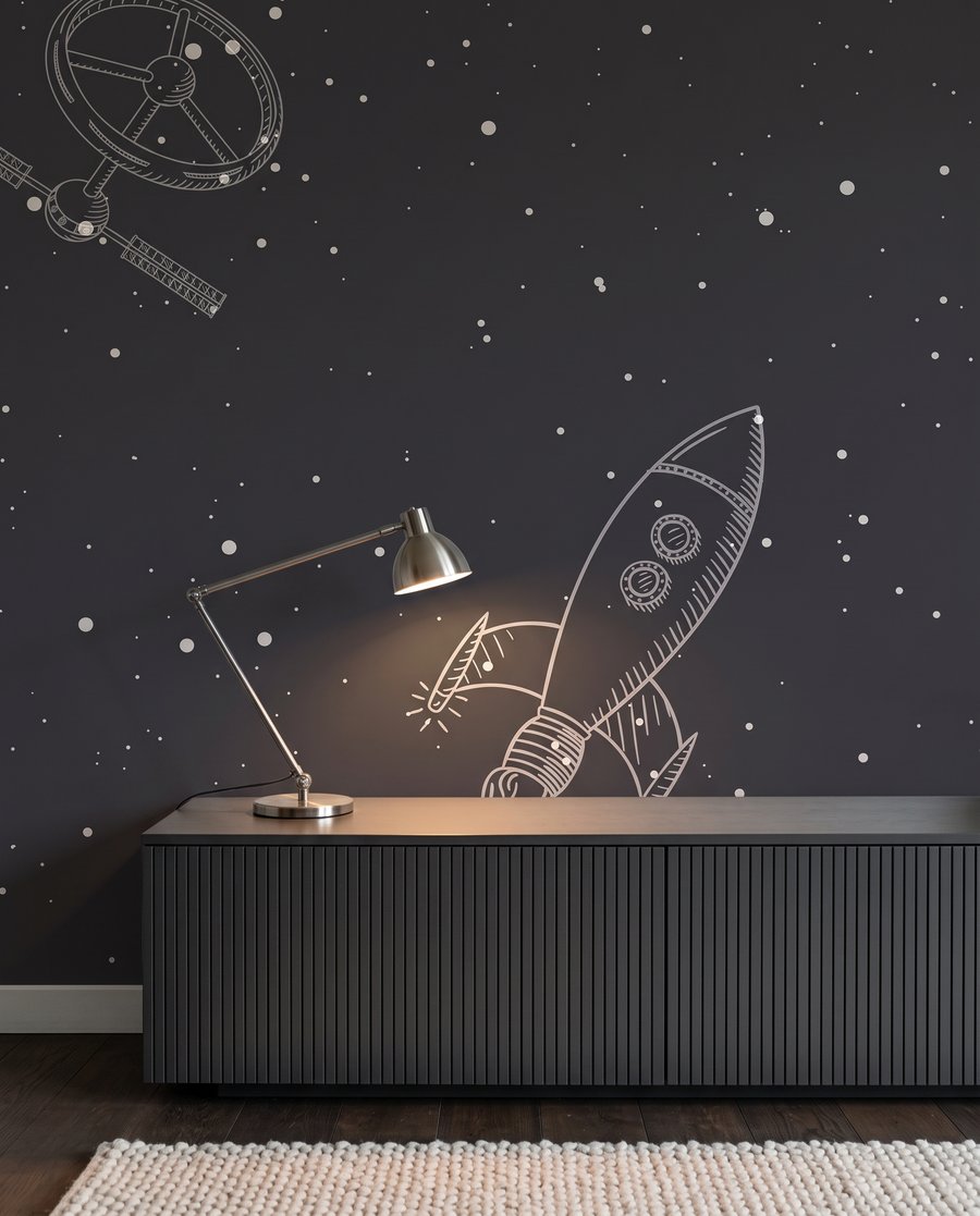 Astronaut in Orbit — detail