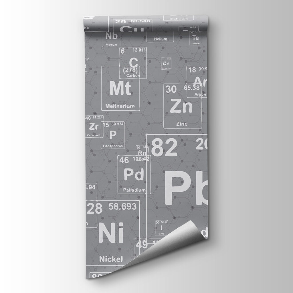 Chemical element symbols — product view