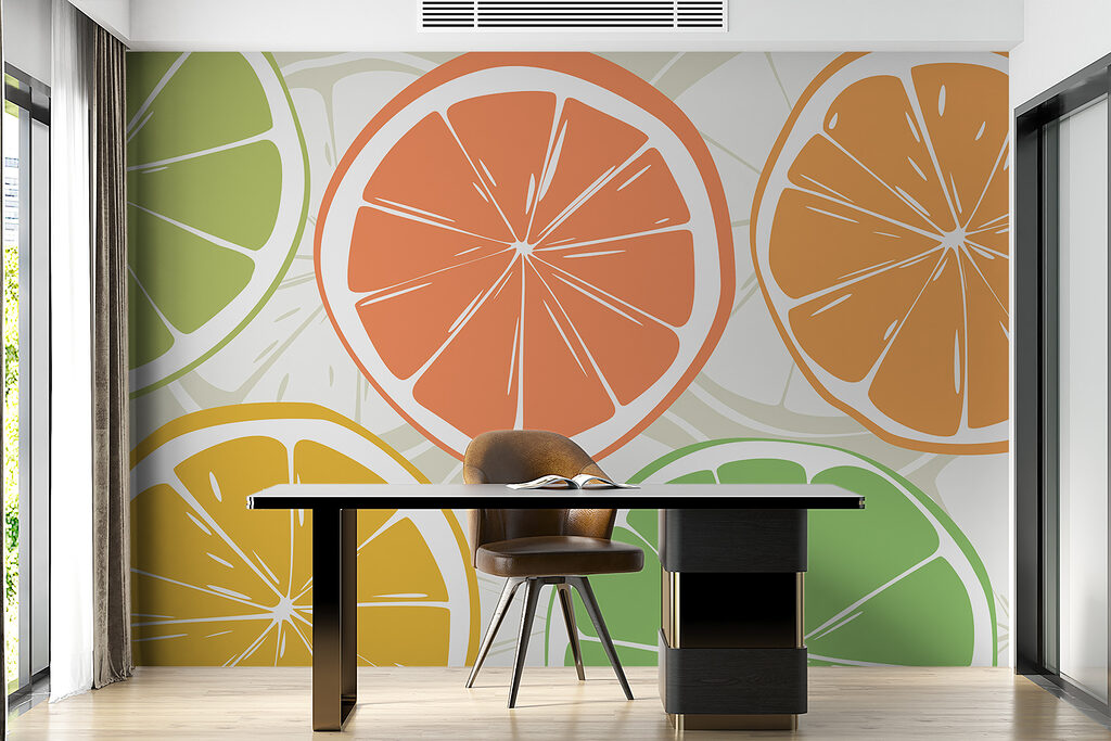 Cheerful citrus slices — interior 2