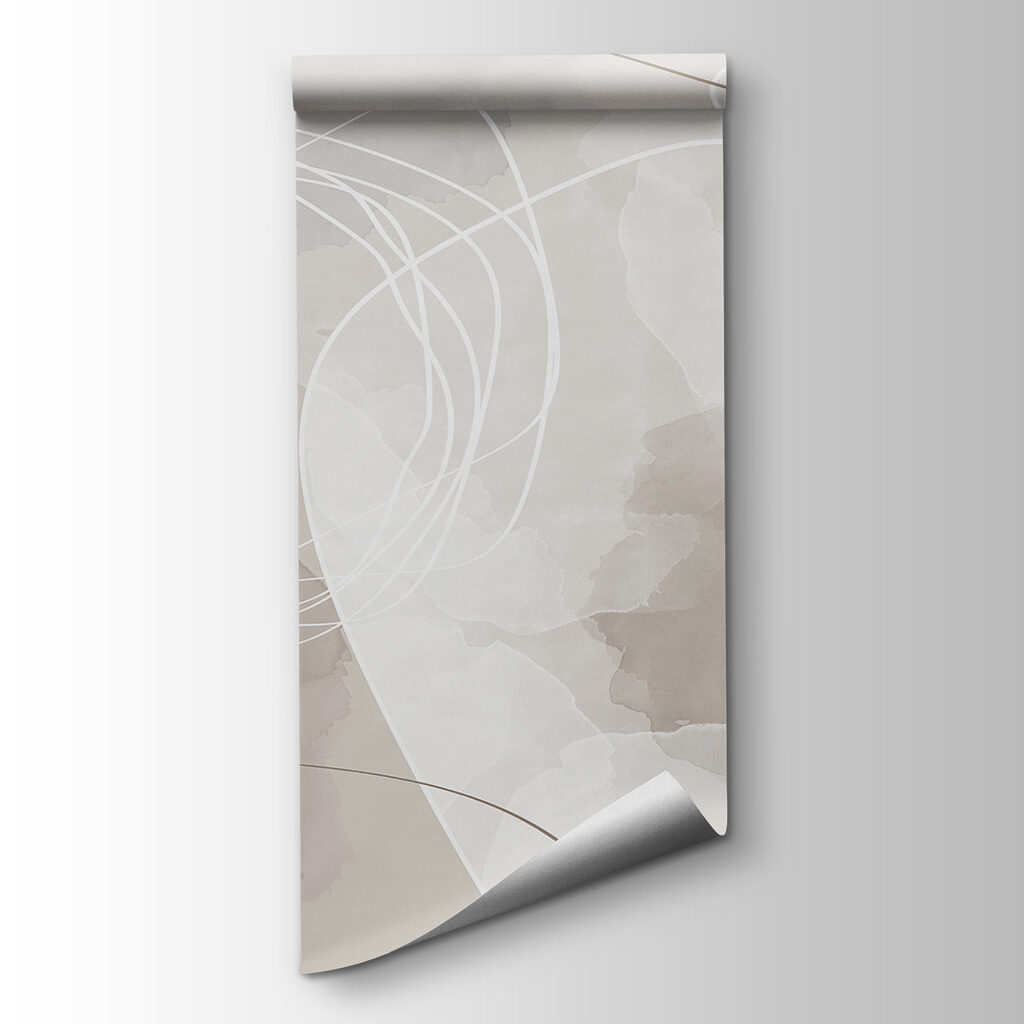 White loops over greys — product view