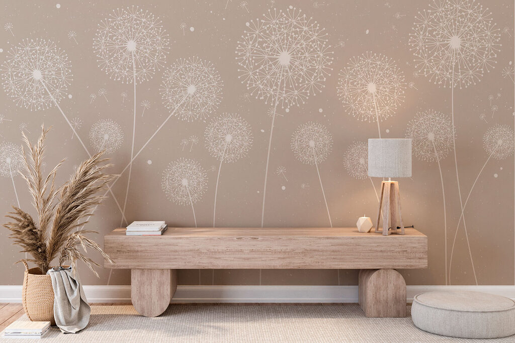 Long-stemmed white seed heads — interior 3