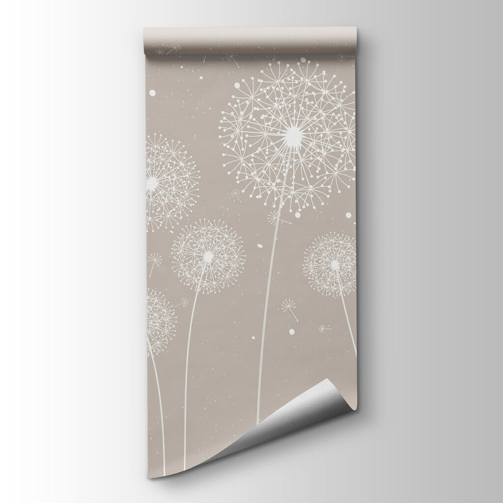 Long-stemmed white seed heads — product view