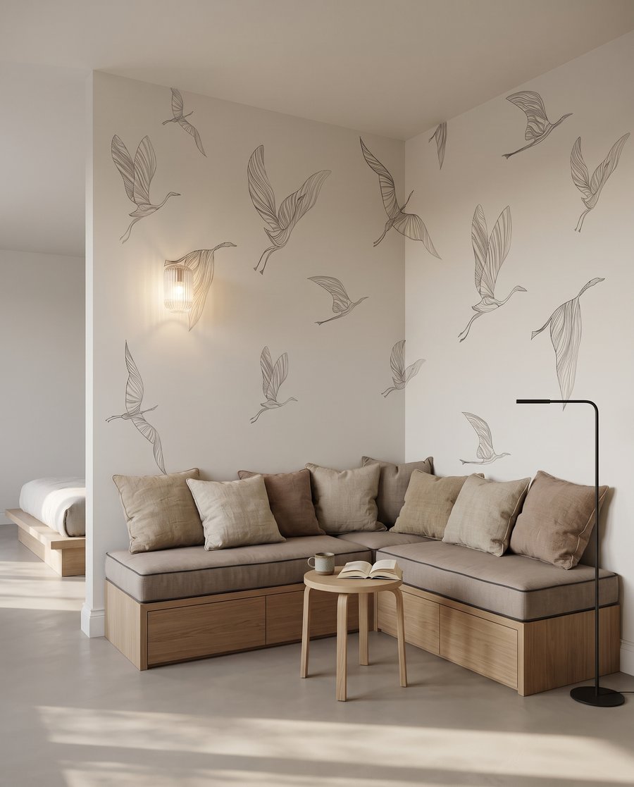 Bird Flight Sketches — interior 3