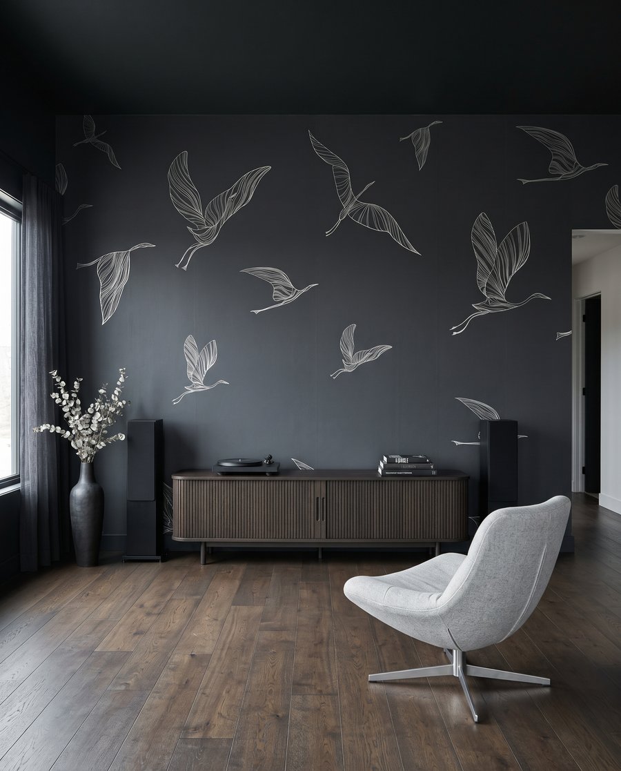 Bird Flight Sketches — interior 1
