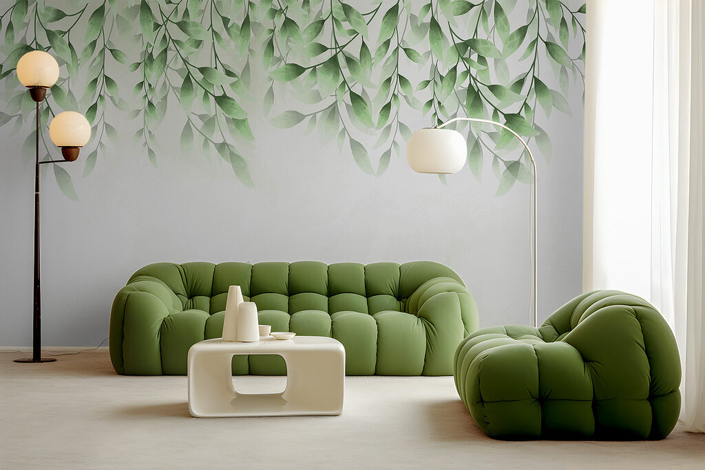 Leaves above misty white — interior 1