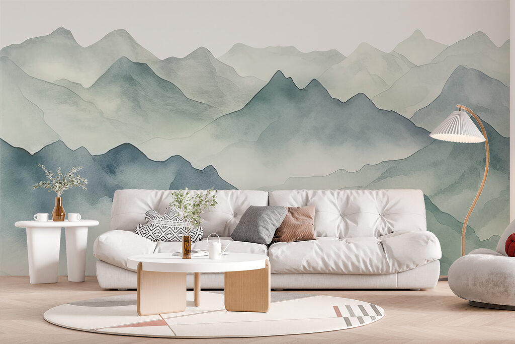 Watercolour Peaks — interior 2